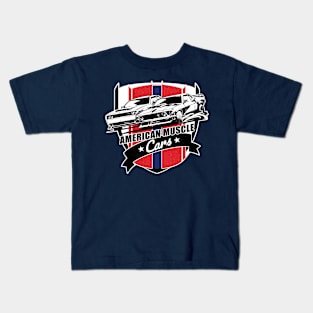 American Muscle Cars Kids T-Shirt